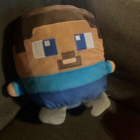 2 Mattel Minecraft plush Steve & Pig - Picture 2 of 7